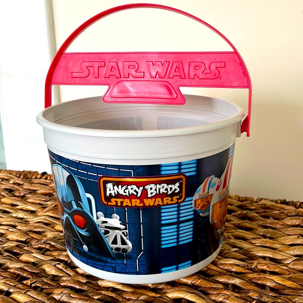Star Wars Angry Bird Happy Meal Halloween Pail